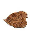Bordallo Gudrun beukenblad bord 17 x 14,5 cm aardewerk geel