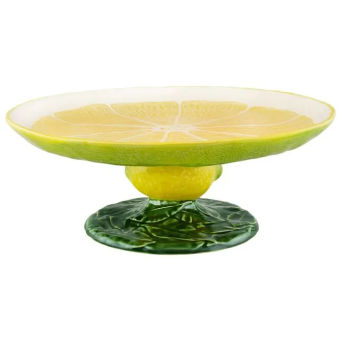 Bordallo Lemon taartplateau aardewerk