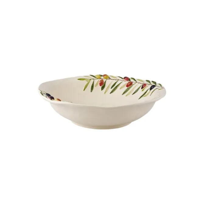 Bordallo Olive saladeschaal 33,5 cm aardewerk