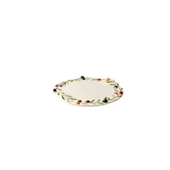 Bordallo Olive serveerbord plat 31 cm aardewerk
