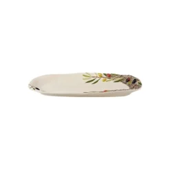 Bordallo Olive serveerbord 42 x 18 cm aardewerk