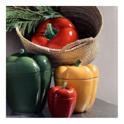 Bordallo Paprika voorraadpot ø 19 cm aardewerk geel