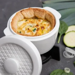 Boska Cheese Baker 500 ml porselein / gietijzer wit
