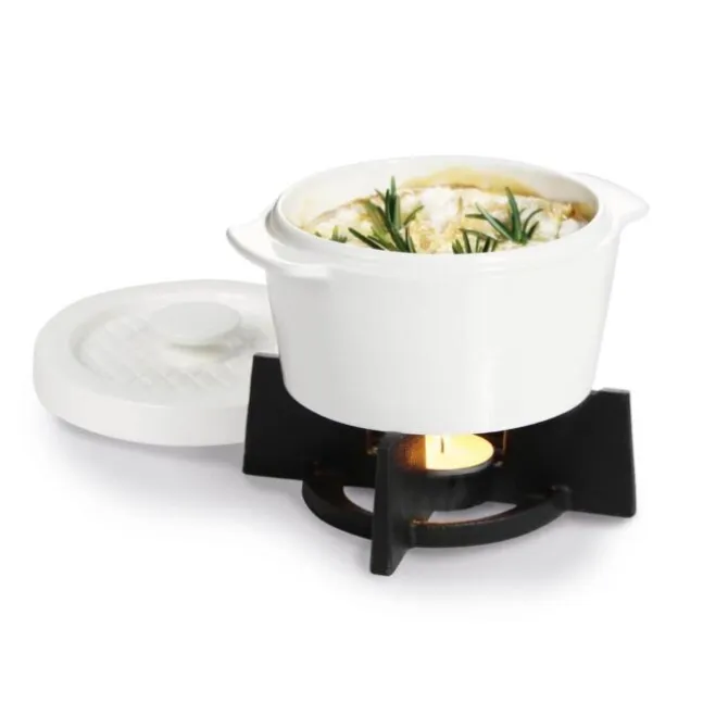 Boska Cheese Baker 500 ml porselein / gietijzer wit