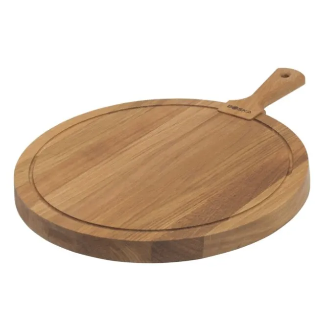 Boska Friends serveerplank L ø 40 cm eikenhout