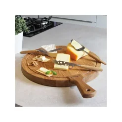 Boska Friends serveerplank L ø 40 cm eikenhout