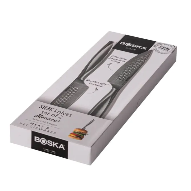 Boska Monaco+ steakmessenset rvs 2 stuks
