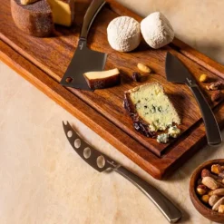 Bowls and Dishes kaasmessenset titanium 3-delig