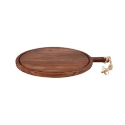 Bowls and Dishes Pure Acacia Wood serveerplank ø 45 cm