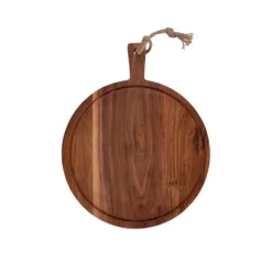 Bowls and Dishes Pure Acacia Wood serveerplank ø 40 cm