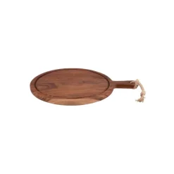 Bowls and Dishes Pure Acacia Wood serveerplank ø 35 cm