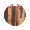 Bowls and Dishes Pure Rose Wood serveerplank ø 40 cm met 1