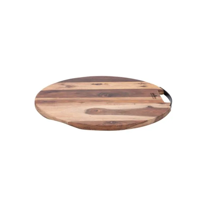 Bowls and Dishes Pure Rose Wood serveerplank ø 40 cm met 1