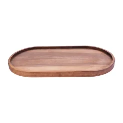 Bowls and Dishes Pure Walnut Wood serveertray ovaal 32 cm