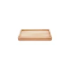 Bowls and Dishes Puur Hout serveertray 20 x 12 cm beukenhout