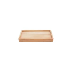 Bowls and Dishes Puur Hout serveertray 20 x 12 cm beukenhout