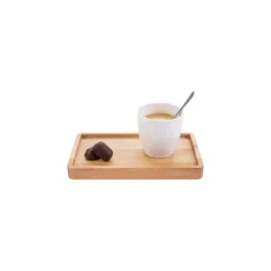 Bowls and Dishes Puur Hout serveertray 20 x 12 cm beukenhout