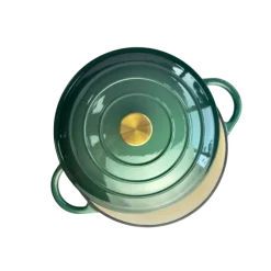 1821 braadpan ø 28 cm gietijzer Gradient Dark Green