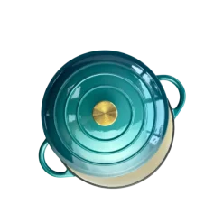 1821 braadpan ø 28 cm gietijzer Gradient Teal