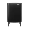 Brabantia Bo Hi afvalemmer 12 liter Matt Black