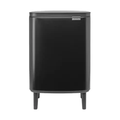 Brabantia Bo Hi afvalemmer 12 liter Matt Black