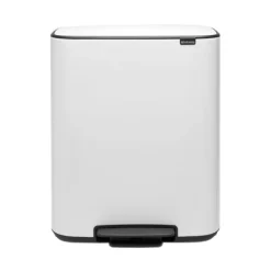 Brabantia Bo pedaalemmer 60 liter white