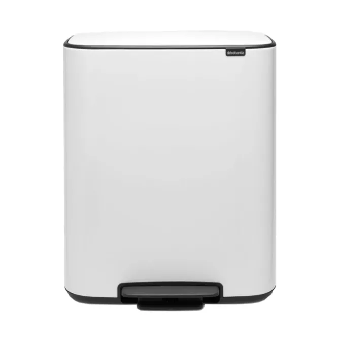 Brabantia Bo pedaalemmer 60 liter white