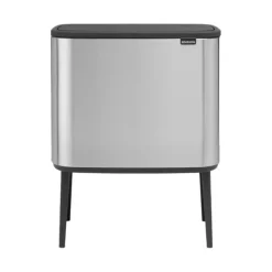 Brabantia Bo touch afvalemmer 11 + 23 liter Matt Steel Fingerprint Proof
