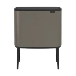 Brabantia Bo touch afvalemmer 11 + 23 liter Platinum