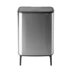 Brabantia Bo Touch Hi afvalemmer 60 liter Matt Steel Fingerprint Proof