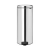 Brabantia Newicon pedaalemmer 30 liter Brilliant Steel