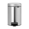 Brabantia Newicon pedaalemmer 3 liter Matt Steel Fingerprint Proof