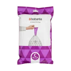 Brabantia PerfectFit C afvalzakken met trekband 10 tot 12 li