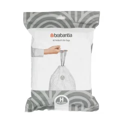 Brabantia PerfectFit H afvalzakken met trekband 50 tot 60 liter 40 stuks