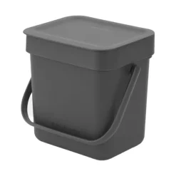 Brabantia Sort en Go afvalbak 3 liter Grey