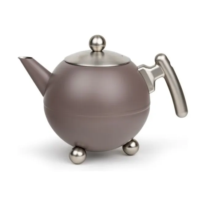 Bredemeijer Duet Bella Ronde theepot 1,2 liter Aubergine