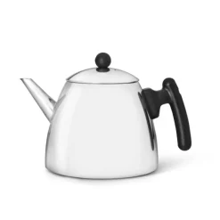 Bredemeijer Duet Classic theepot 1,2 liter rvs zwart