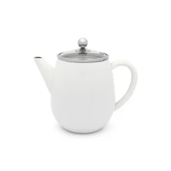 Bredemeijer Duet Eva theepot 1,1 liter mat wit