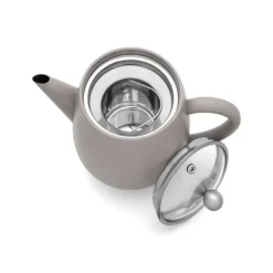 Bredemeijer Duet Eva theepot 1,1 liter rvs Concrete Grey
