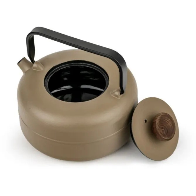 Bredemeijer Henan theepot 750 ml gietijzer beige
