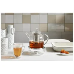 Bredemeijer Minuet Santhee theepot 1,2 liter glas