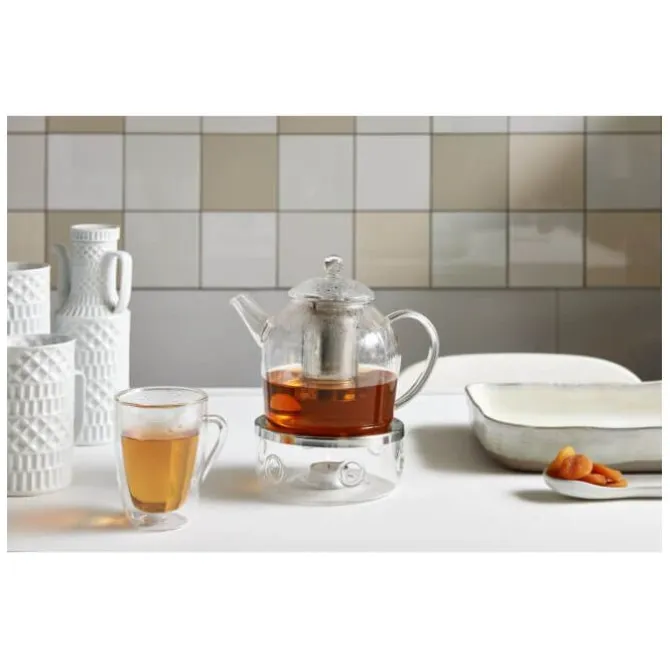 Bredemeijer Minuet Santhee theepot 1,2 liter glas