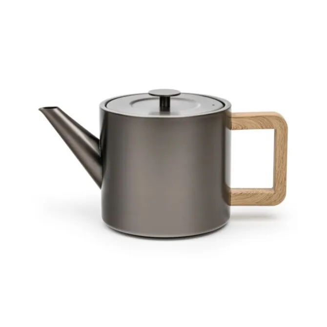 Bredemeijer Narvik theepot 1,1 liter rvs Metallic Grey
