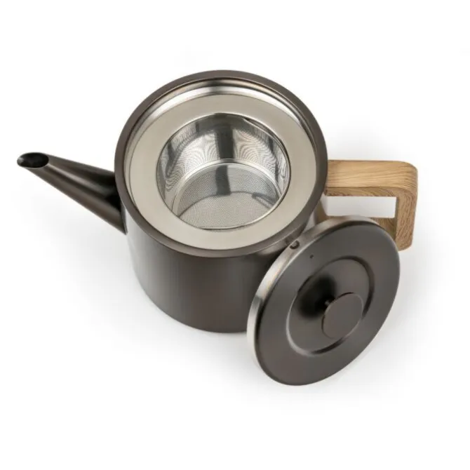 Bredemeijer Narvik theepot 1,1 liter rvs Metallic Grey