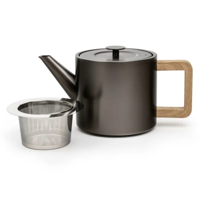 Bredemeijer Narvik theepot 1,1 liter rvs Metallic Grey