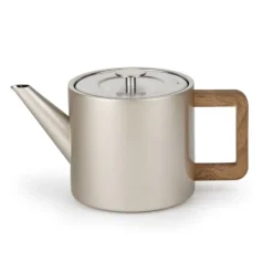 Bredemeijer Narvik theepot 1,1 liter rvs Champagne