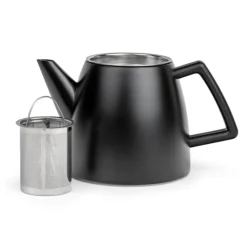Bredemeijer Odense theepot 1,1 liter rvs Matt Black