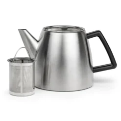 Bredemeijer Odense theepot 1,1 liter rvs mat