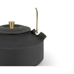 Bredemeijer Shangdong theepot 1 liter gietijzer zwart