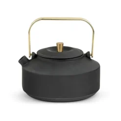 Bredemeijer Shangdong theepot 1 liter gietijzer zwart